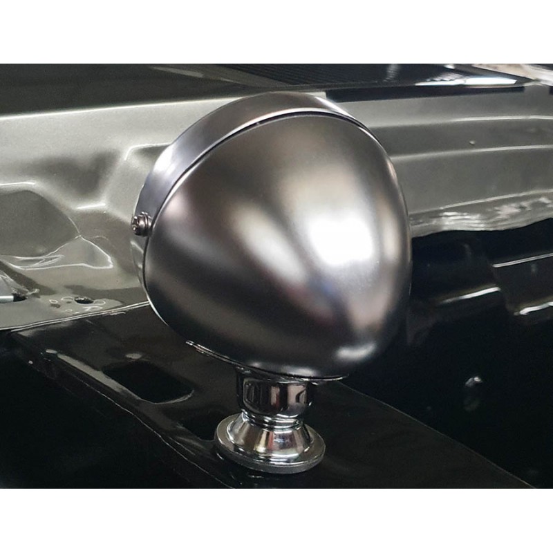 Eleanor vnější zrcátko, kloub, Chrom + Satén