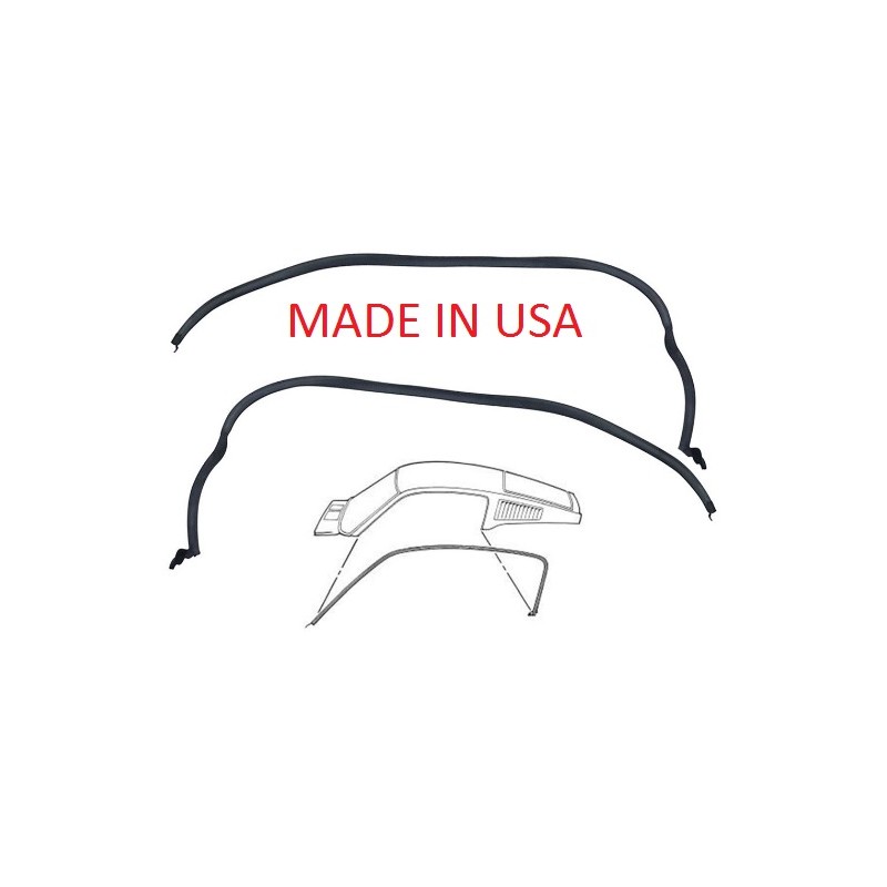 Těsnění okraje střechy fastback, USA kvalita! 67-68 Těsnění okraje střechy fastback, USA kvalita! 67-68