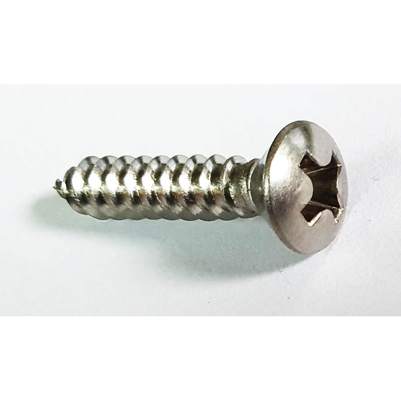 Lens screw 3,9x19 head 7,4mm stainless steel Lens screw 3,9x19 head 7,4mm stainless steel