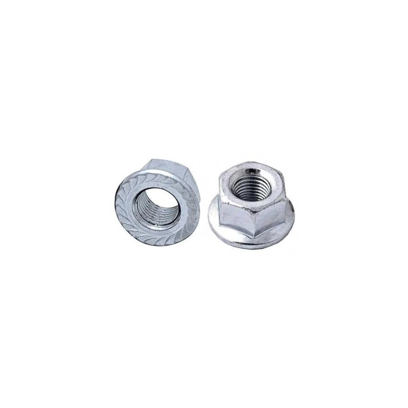 7/16-14 (11,1mm) HEX FLANGE NUT SERRATED