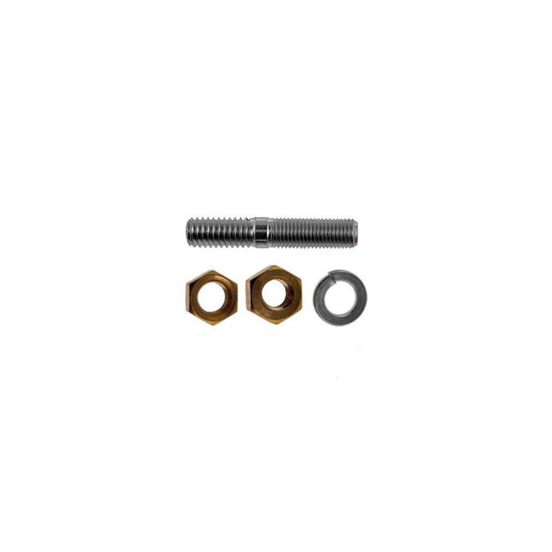 Exhaust Flange Stud and Nut 7/16-14 x 2-1/4 In. 64-73 Exhaust Flange Stud and Nut 7/16-14 x 2-1/4 In. 64-73