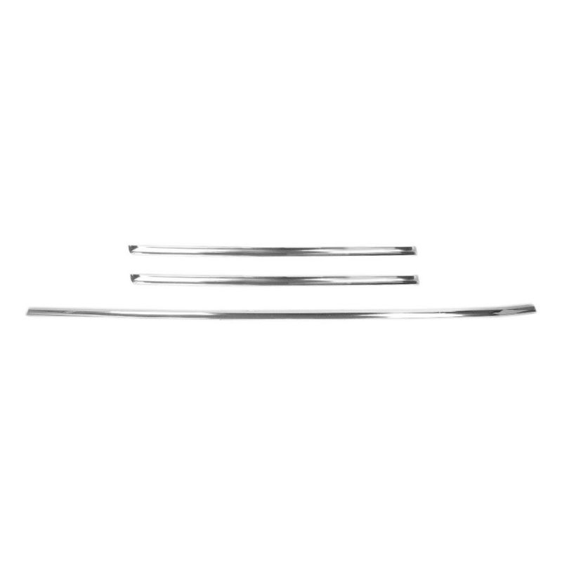 Front Windshield Moulding Set 3Pcs Fastback 71-73 Front Windshield Moulding Set 3Pcs Fastback 71-73