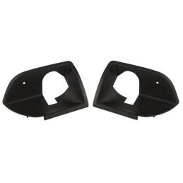 Door panel cups black Deluxe (pair) 71-73