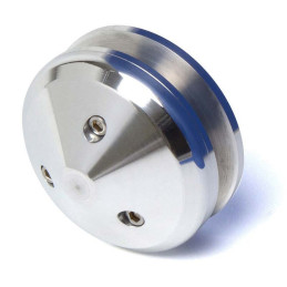 Pulley Kit Billet 2V WP / 2V Crank, 4 Bolt, Underdrive, Silver 69-73