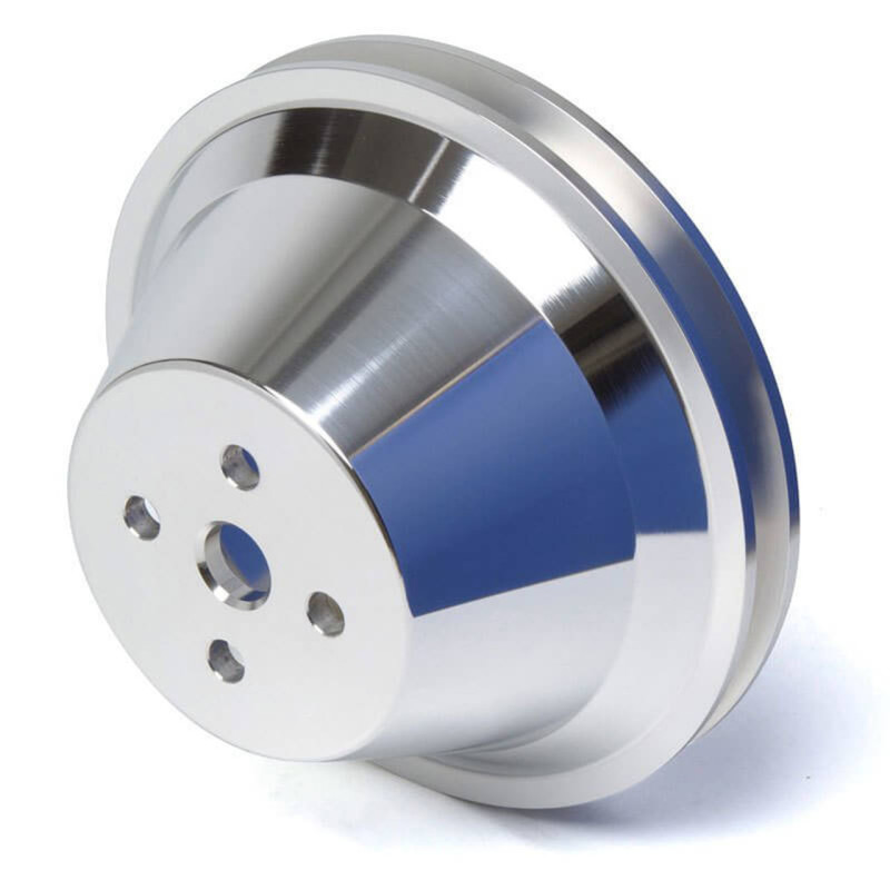 Pulley Billet 1V Waterpump Silver (302, 351W) Underdrive 69-73 Pulley Billet 1V Waterpump Silver (302, 351W) Underdrive 69-73