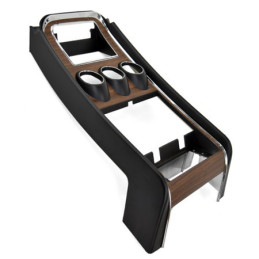 Dash Trim Center Deluxe Woodgrain (w. Gauges) 71-73