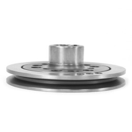 Crankshaft Damper Pulley 1-Groove 3-Bolt Hub 144/170/200 64-70