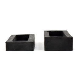 Heater Core End Cap Set With Air Conditioning 67-73
