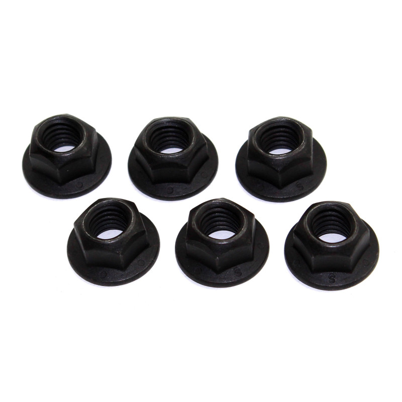 Shock Tower Nuts Black 67-73