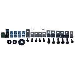 Gas & Brake Line Clip Kit V8 disc/drum Coupe (33) 69
