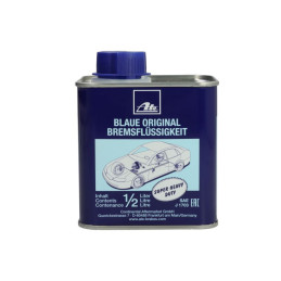 Brzdová kapalina DOT3 0,5l, modrá