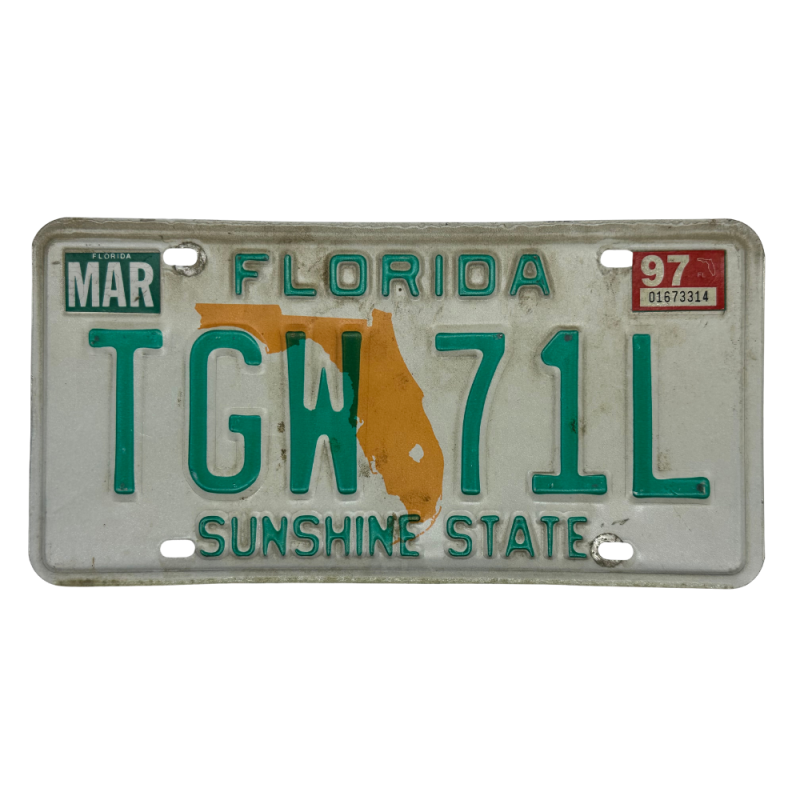 Florida poznávací značka Florida poznávací značka