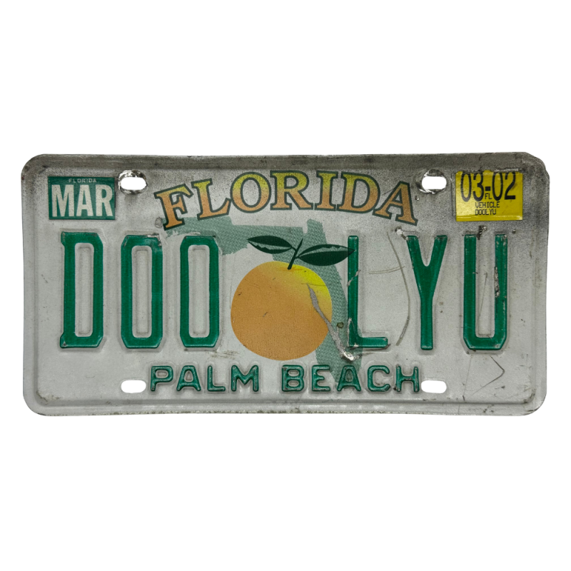 Florida poznávací značka Florida poznávací značka