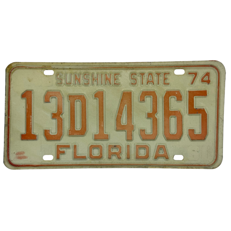 Florida poznávací značka Florida poznávací značka
