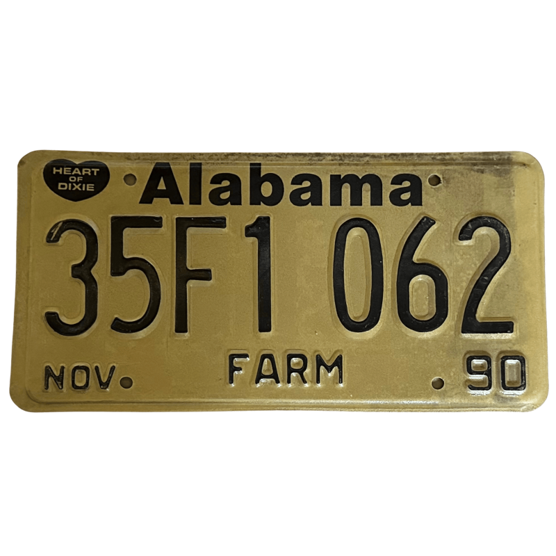 Alabama poznávací značka Alabama poznávací značka