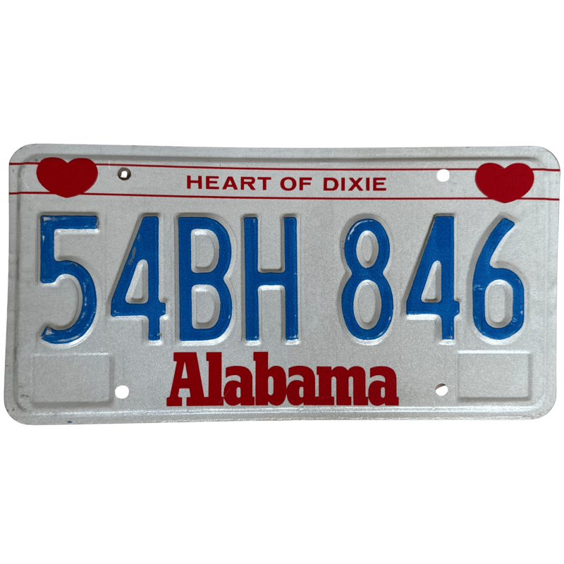 Alabama poznávací značka Alabama poznávací značka