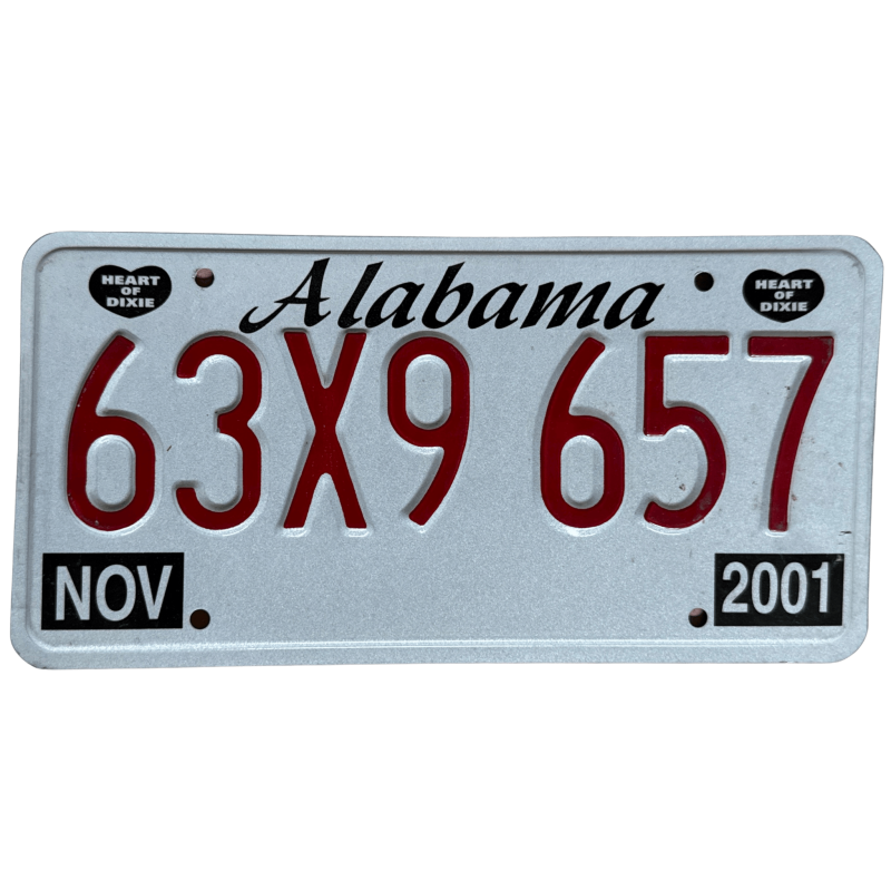 Alabama poznávací značka Alabama poznávací značka