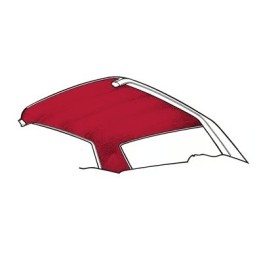 64-68 FASTBACK HEADLINER MAROON