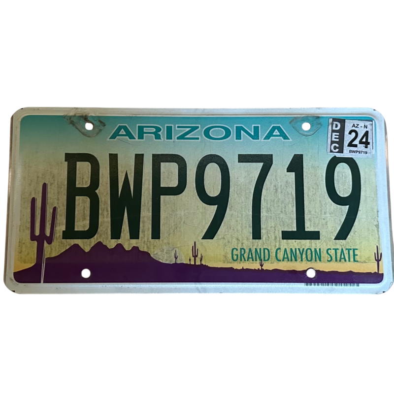 Arizonská poznávací značka Arizonská poznávací značka