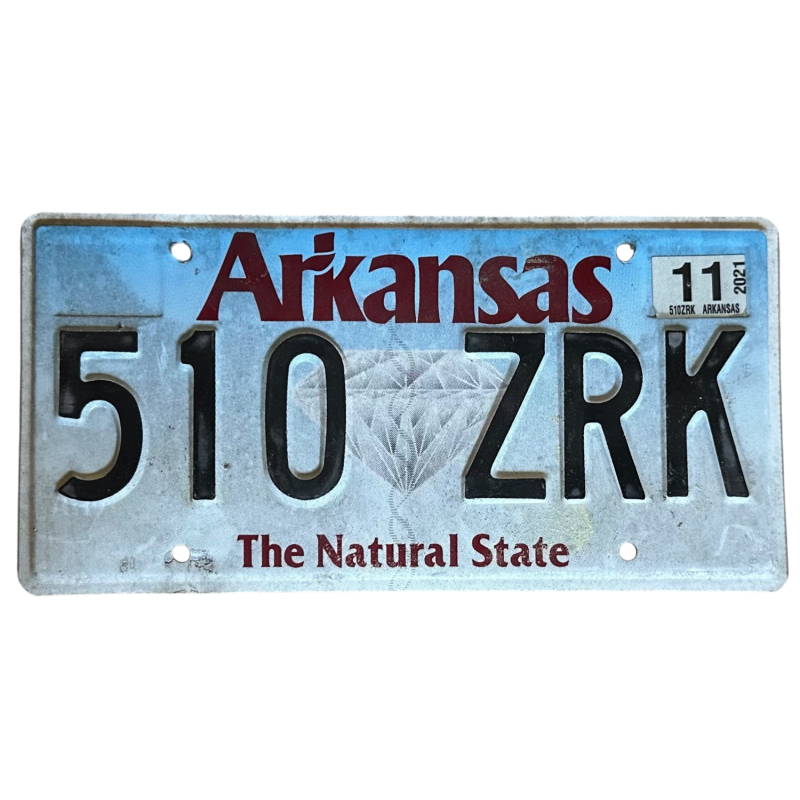 Arkansas poznávací značka