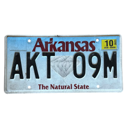 Arkansas poznávací značka