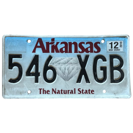 Arkansas poznávací značka