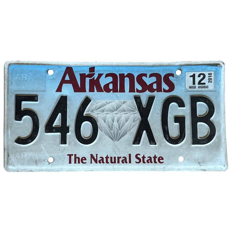 Arkansas poznávací značka