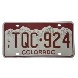 Poznávací značka Colorado