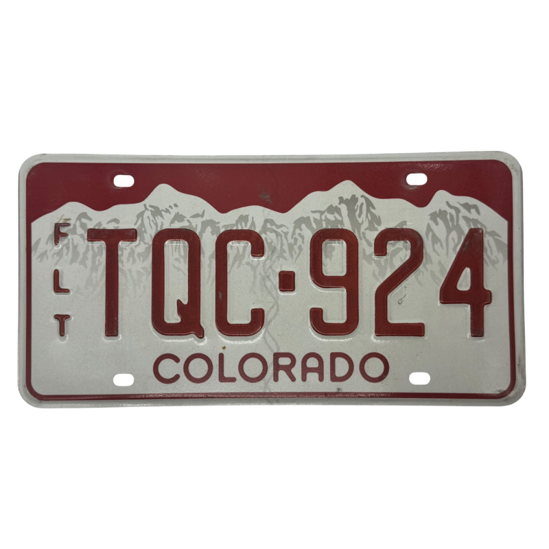 Poznávací značka Colorado
