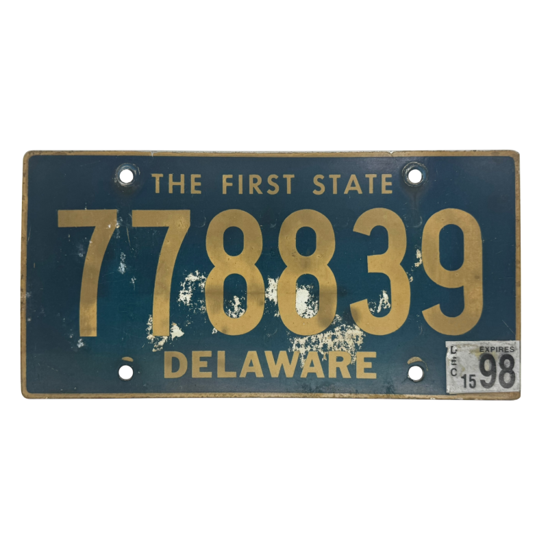 Poznávacia značka Delaware