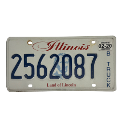 Illinois poznávací značka