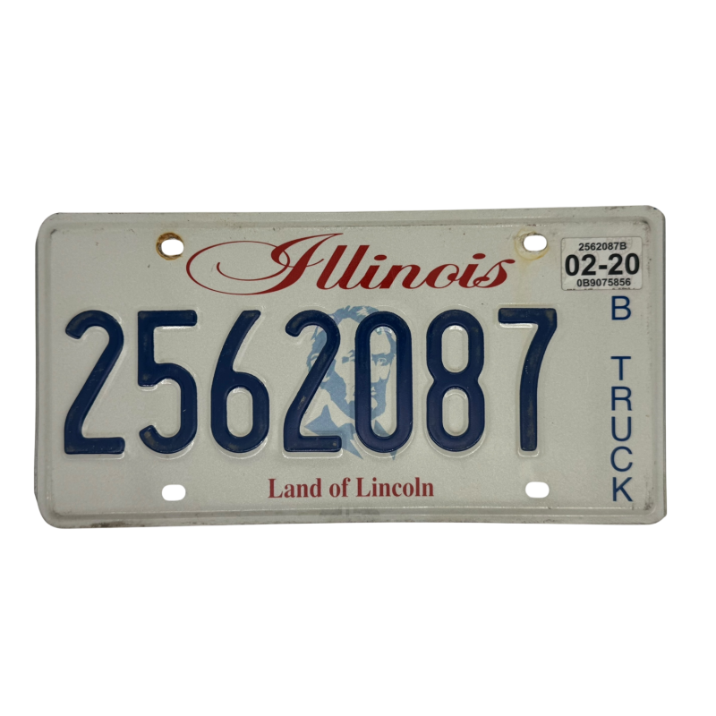 Illinois poznávací značka