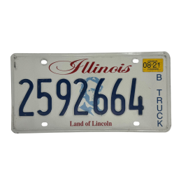 Illinois poznávací značka