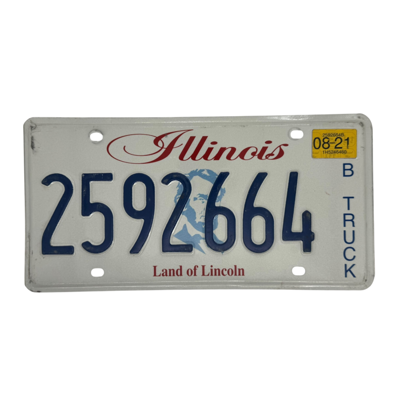 Illinois poznávací značka