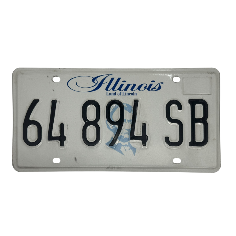 Illinois poznávací značka