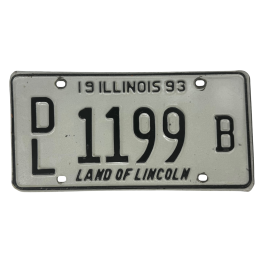 Illinois poznávací značka
