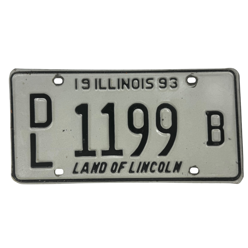 Illinois poznávací značka