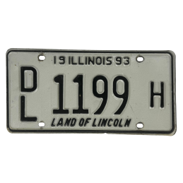 Illinois poznávací značka