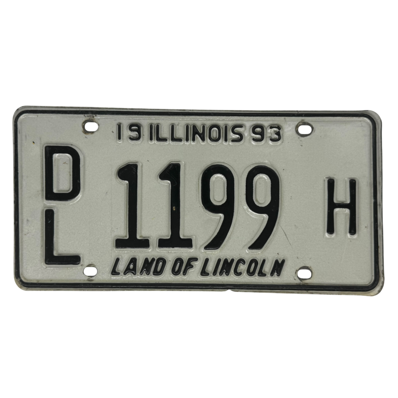 Illinois poznávací značka