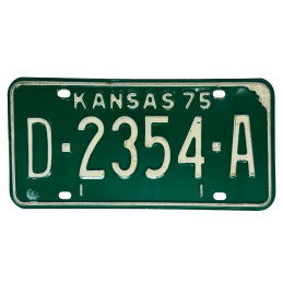 Kansas poznávací značka