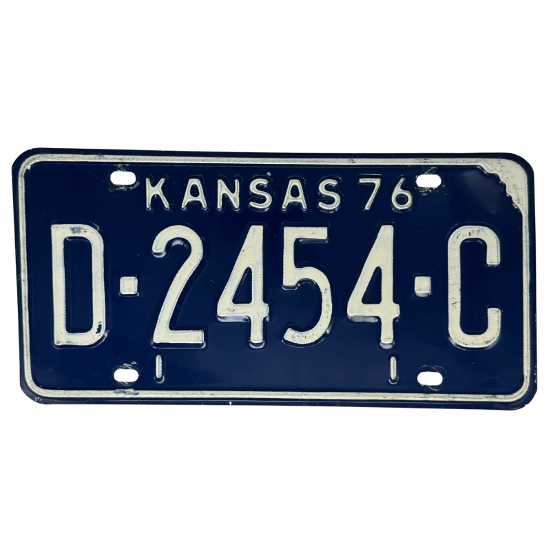Kansas poznávací značka