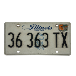 Illinois poznávací značka
