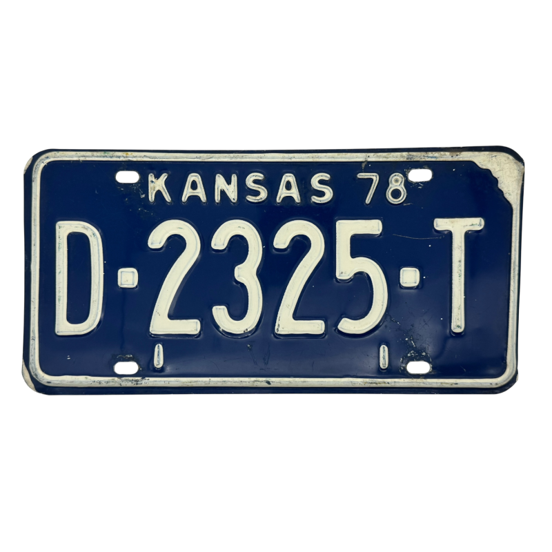 Kansas poznávací značka