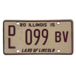 Illinois poznávací značka