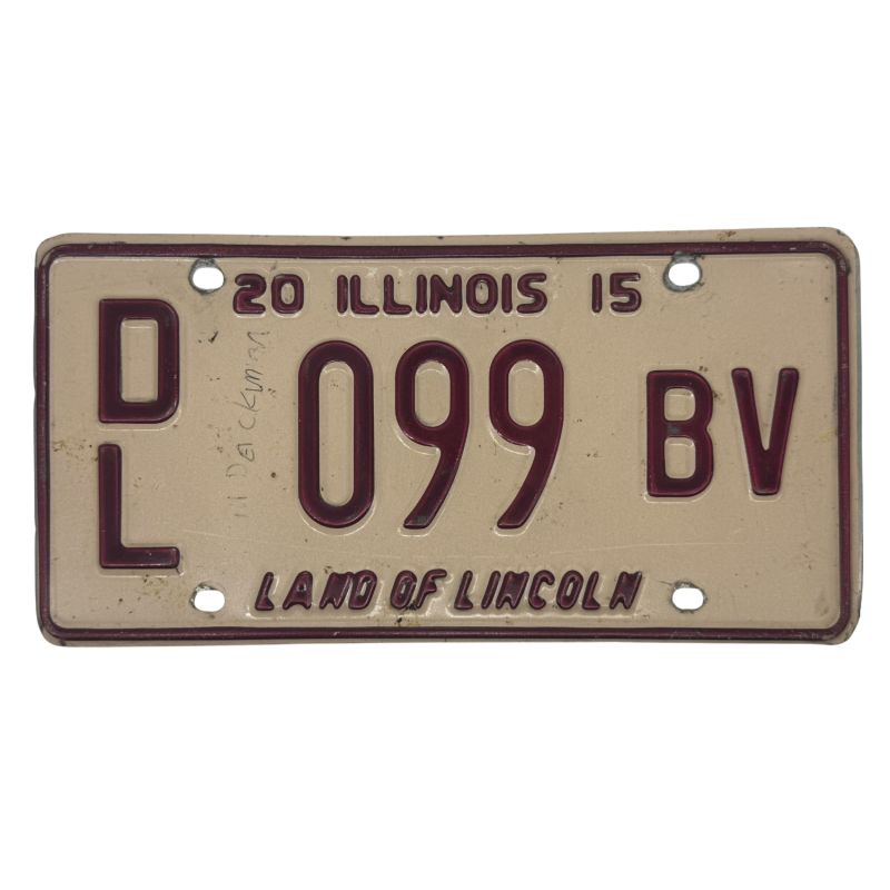Illinois poznávací značka
