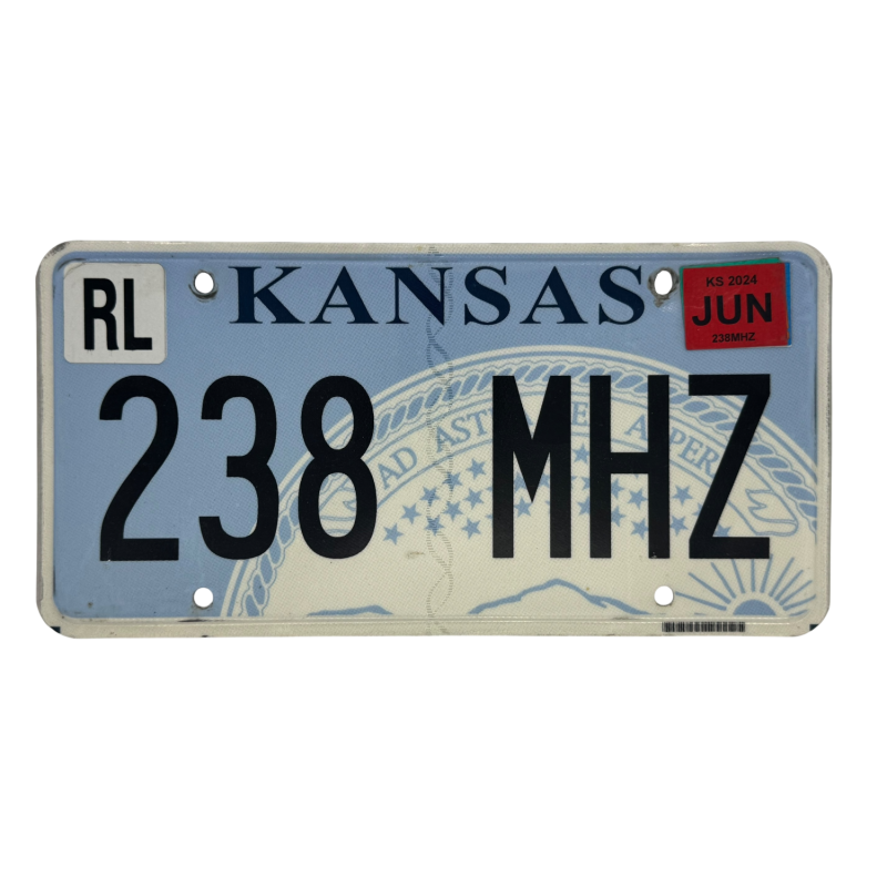 Kansas poznávací značka