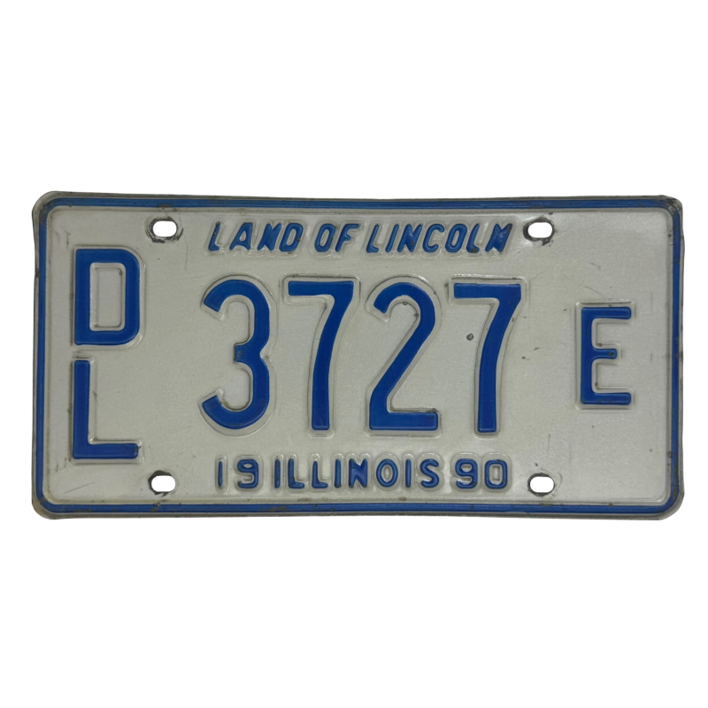 Illinois poznávací značka