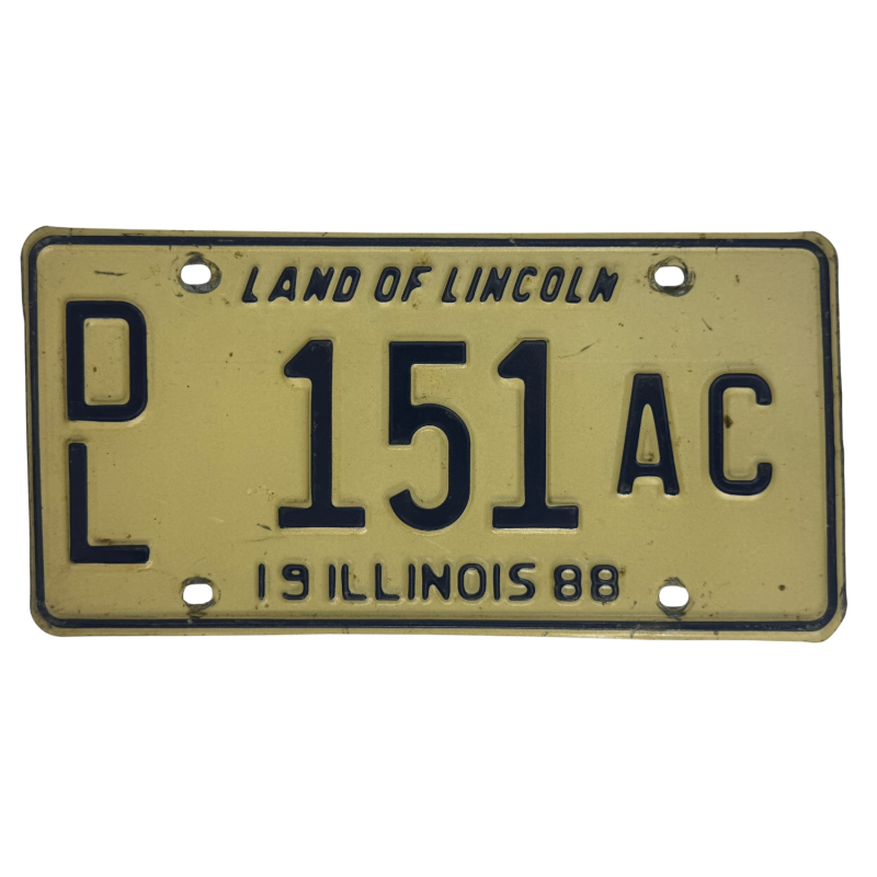 Illinois poznávací značka