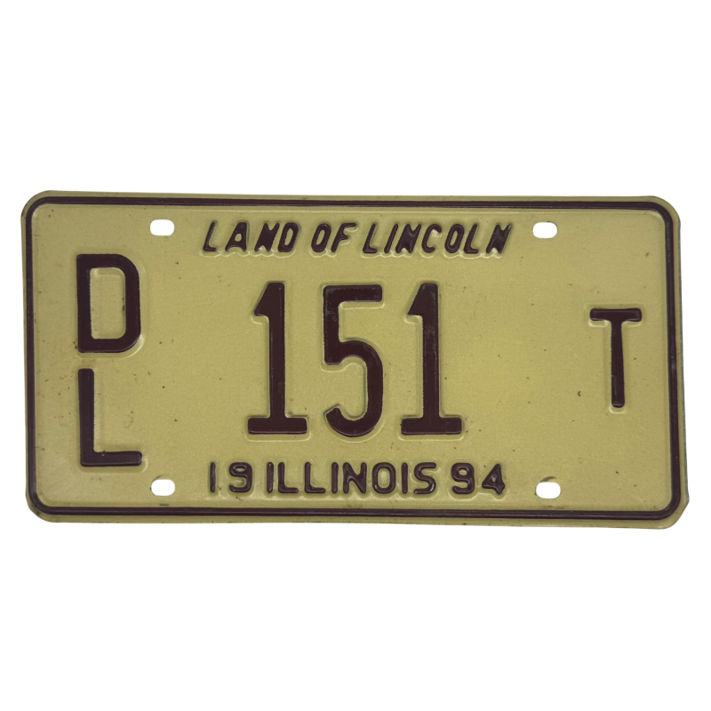 Illinois poznávací značka