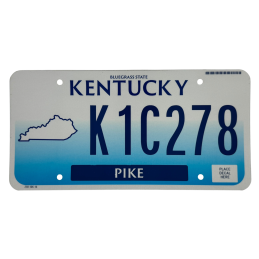 Kentucky poznávací značka